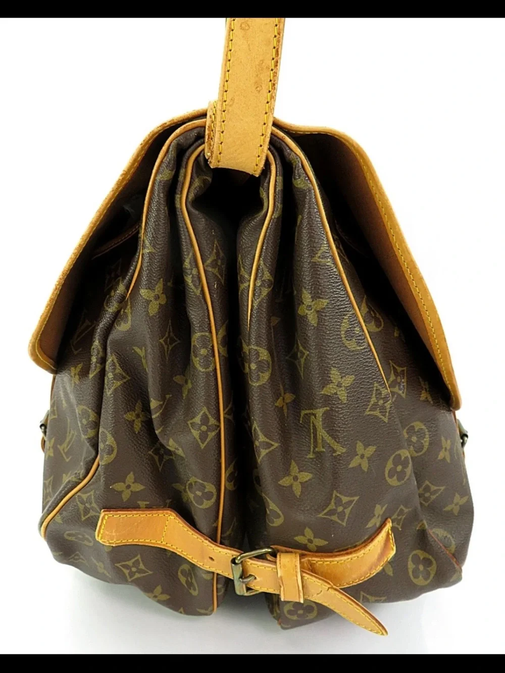 Louis Vuitton Brown Monogram Messenger Bag